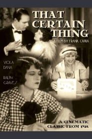 That Certain Thing series tv