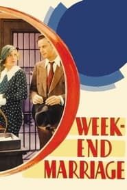 Week-End Marriage 1932 streaming