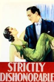 Strictly Dishonorable (1931)