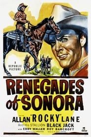 Renegades of Sonora 1948 streaming