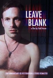 Leave Blank series tv