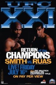 UFC 21: Return Of The Champions 1999 streaming