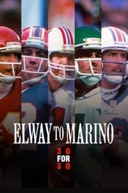 Elway To Marino series tv