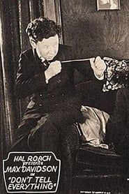 Don't Tell Everything (1927)