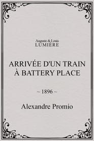 Image Arrivée d'un train à Battery Place 1896