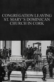 Congregation Leaving St. Mary's Dominican Church in Cork (1902)