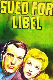 Sued for Libel (1939)