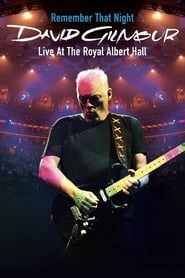 David Gilmour - Remember That Night 2007 streaming