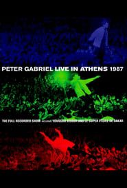 Peter Gabriel - Live In Athens 1987 series tv