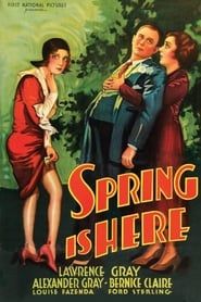Spring Is Here 1930 streaming