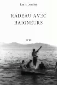 Image Radeau avec baigneurs 1896