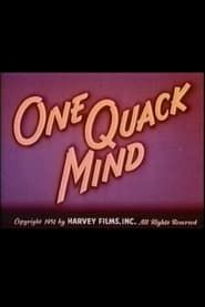 One Quack Mind series tv