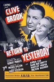 Return to Yesterday 1940 streaming