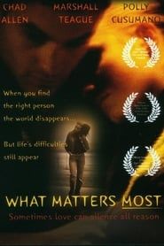 What Matters Most 2001 streaming