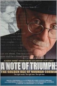 A Note of Triumph: The Golden Age of Norman Corwin series tv