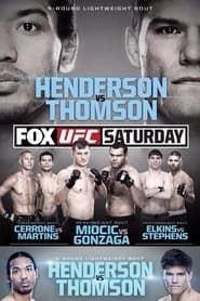 UFC on Fox 10: Henderson vs. Thomson series tv