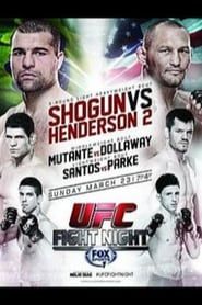 UFC Fight Night 38: Shogun vs. Henderson 2 series tv