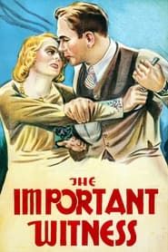The Important Witness 1933 streaming