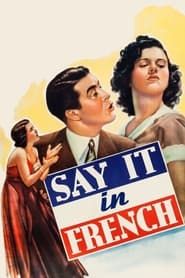 Say It in French series tv