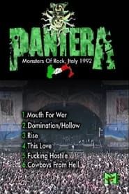 Pantera: [1992] Monsters of Rock Italy-hd