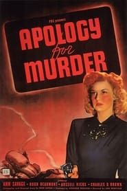 Apology for Murder series tv