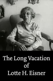 The Long Vacation of Lotte H. Eisner series tv