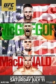 Affiche de UFC 189: Mendes vs. McGregor