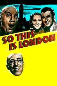 So This Is London (1939)