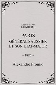 Paris : général Saussier et son état-major (1896)
