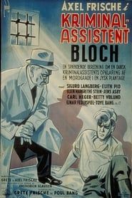 Kriminalassistent Bloch 1943 streaming