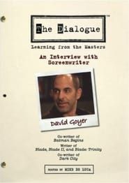 The Dialogue: An Interview with Screenwriter David Goyer series tv