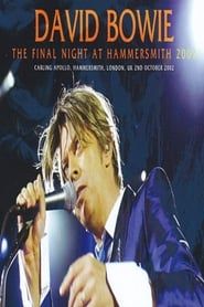 David Bowie - Live at Hammersmith Studios in London series tv