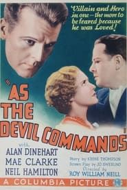 As the Devil Commands 1933 streaming