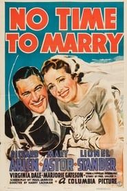 No Time To Marry 1938 streaming