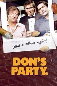 Affiche de Don's Party