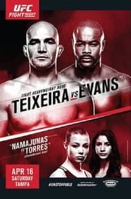 UFC on Fox 19: Teixeira vs. Evans 2016 streaming