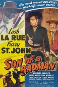 Son of a Badman 1949 streaming