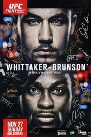 UFC Fight Night 101: Whittaker vs. Brunson 2016 streaming