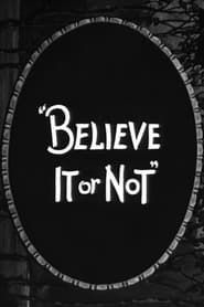 Believe It or Not (Second Series) #1 series tv