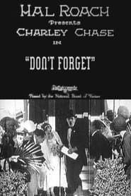 Don't Forget (1924)