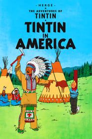 Affiche de Tintin en Amérique