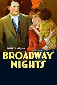 Affiche de Broadway Nights