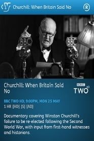 Churchill: When Britain Said No series tv
