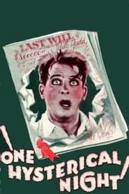 One Hysterical Night 1929 streaming