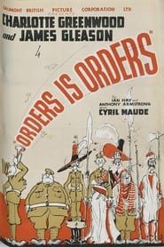 Orders Is Orders 1933 streaming