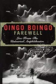 Oingo Boingo: Farewell (Live from the Universal Amphitheatre) 1996 streaming