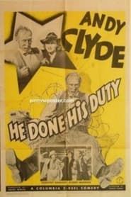 He Done His Duty (1937)