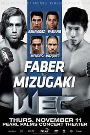 watch WEC 52: Faber vs. Mizugaki