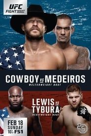 UFC Fight Night 126: Cowboy vs. Medeiros 2018 streaming