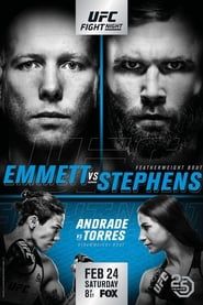 UFC on Fox 28: Emmett vs. Stephens series tv